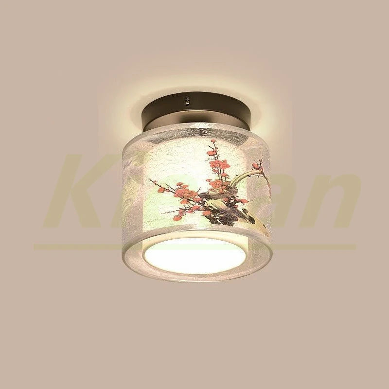 Modern Simple Lotus Bird LED Ceiling Lamp Living Room Bedroom Study Hotel KTV Bedside Ceiling Light Room Decoration Ceiling Lamp