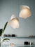 Modern Designer Wabi-Sabi Fabric Led Pendant Light Living Dining Room Led Chandeliers Lighting Home Decors Hanging Lamp Luminaire