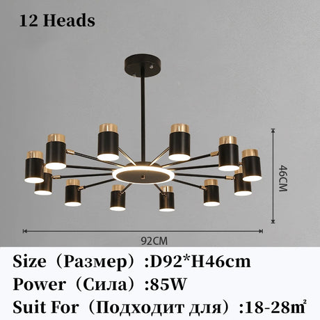 Nordic Chandeliers Lighting For Modern Living Dining Room Bedroom Kitchen Ceiling Pendant Lights Simple Indoor Home Decors Lamps