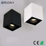 IP65 Waterproof LED Bathroom Ceiling Light - Dimmable GU10 Surface Mount Spot
