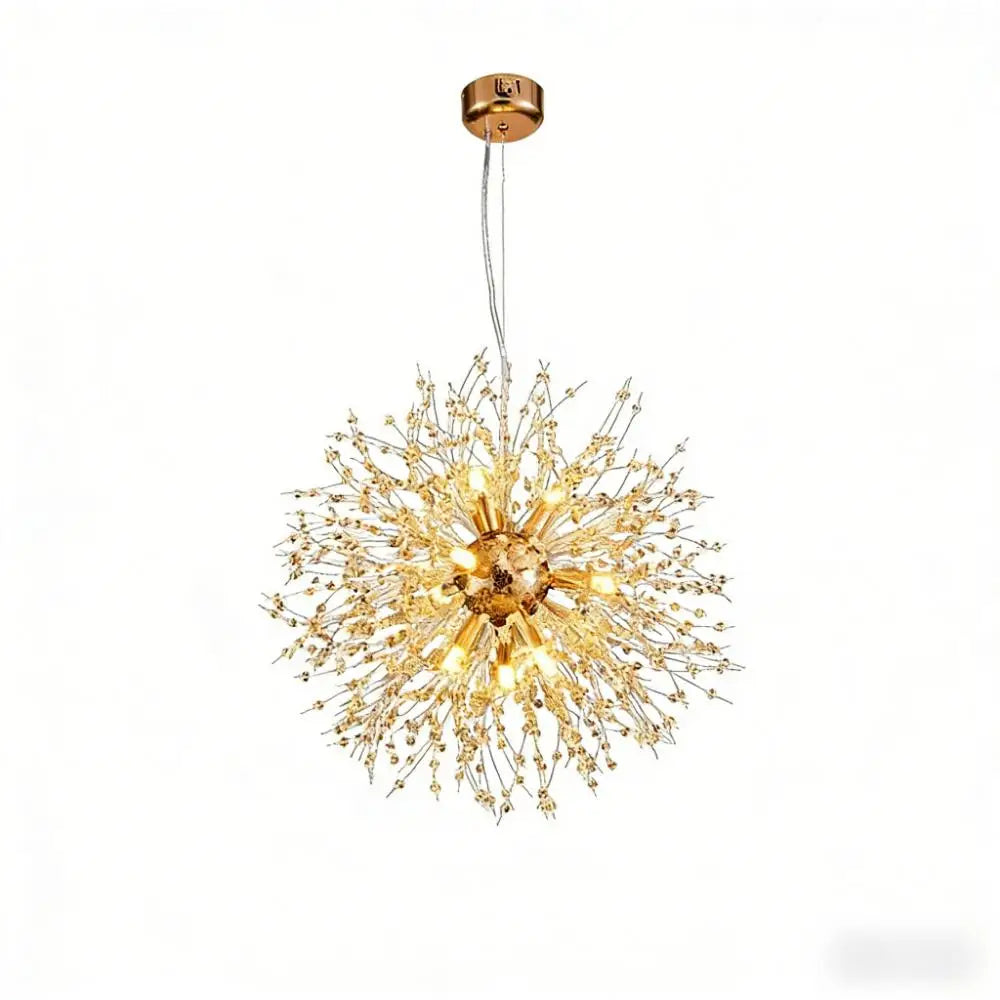 French Dandelion Ceiling Chandelier Luxury Modern Pendant Lamp for Living Room Kitchen Children's Room Decorative Lighting