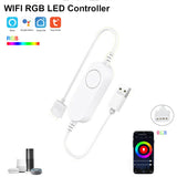 Smart Life APP 5-24V -DW/CCT/RGB/RGBW led Light Strip Wireless Remote Controller Smart Home work with Alexa Google Home