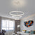 Modern led dining room chandeliers simple ring chandelier living  bedroom Lights home indoor lighting decorative Pendant Lamps