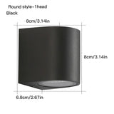 Waterproof indoor outdoor Led wall lights 3W/6W LED Aluminum Wall Lamp Garden Lights Modern wall lights Porch Light Wall