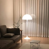 Danish Designer Cream Style White Floor Lamp Personalized Ins Simple Study Living Room Bedroom Bedside Mushroom Table LED Lights