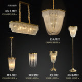 Luxury Brass Crystal Bead Curtains Chandeliers 2025 Modern LED Home Decor Hanging Lamps for Ceiling Living Room Lighting Fixture