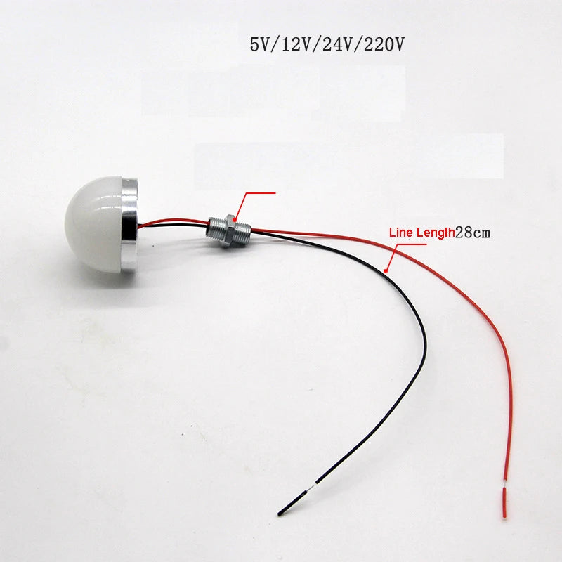 10Pcs Mini LED Bubble Light - 3W 5W 7W 9W Round Lamp (5V 12V 24V 220V)