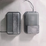Vintage Outdoor Wall Lamp E27 Industrial Wall Lights IP65 Waterproof Glass Ceiling Sconce Bathroom Garden Exterior Wall Lighting