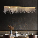 2025 Modern Circular Luxury Crystal Pendant Light Classical Round Chandelier Lighting For Dining Room Living Room Hotel