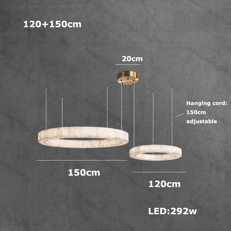 American Marble Black Chrome Gold Dimmable LED 2026 Chandelier Lighting Lustre Suspension Luminaire Lampen For Living Room