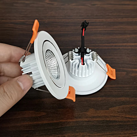 Recessed mini Spotlight 1w 3w LED ceiling light 110 volt 220V indoor embedded small downlight with driver set