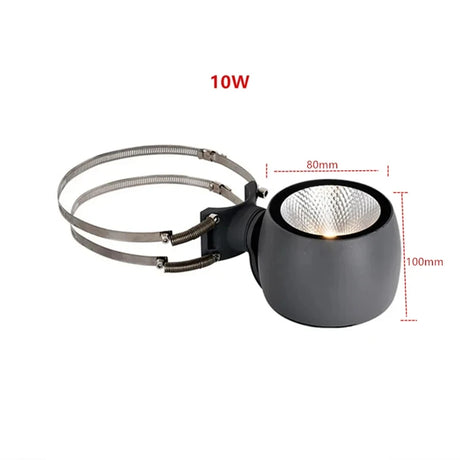 IP68 COB Tree 10W 20W 30W  Light Garden Landscape Holding Column Light Free Adjustable Floodlight Gazebo Patio Lights