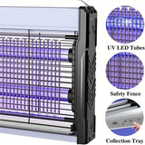 Electric Mosquito Killer Lamp (110V/220V) - Powerful LED Bug Zapper & Commercial Fly Catcher Pest Repellent