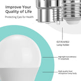 110V LED Bulb Lamps B22 E27 E14 9/12/15 Multiple Watts and Multiple Quantity Selection LED Light Bulb