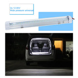 12V 72LED Car Interior Light Strip Bar Lamp Van Bus Caravan On/Off Switch 4.5W Car Trunk Lamp Led Luggage Compartment Light