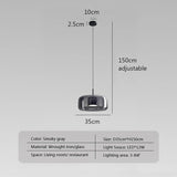 Led Glass Pendant Light light luxury pendant Lamp Deco Nordic Hanging Light Fixtures Bedroom Modern Luminaire Suspension lamp