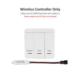 DC24V 10M WS2811 Horse Race LED Strip 2835 120Led/m Running Water Flowing Light with Wireless Controller Cool Natural Warm White