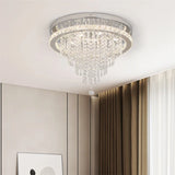 Smart LED K9 Crystal Chandelier - Modern Luxury Remote Control Ceiling Light