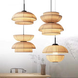 Creative Noguchi Lamp Japanese Pendant Lights Vintage Fabric Lantern Wabi Sabi Lights For Living Room Home Dining Room Lighting
