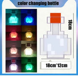 11.5 Inch Brownstone Torch Led Night Lights USB Rechargeable Table Light Game Room Decoration Lamp Kids Birthday Gifts Toy Lamps