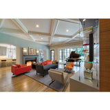 6 inch Recessed LED Can Light – Retrofit Ceiling & Shower Downlight – 3000K - Baffle White Trim - 6 Pack