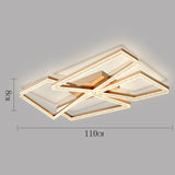 Nordic home decoration salon bedroom decor smart led lamp lights for room dimmable Ceiling light lamparas indoor lighting