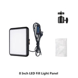 LED Fill Lamp Video Light Panel 2800-7000K Photography Lighting Live Stream Photo Studio Light Kit For Live Stream Tiktok
