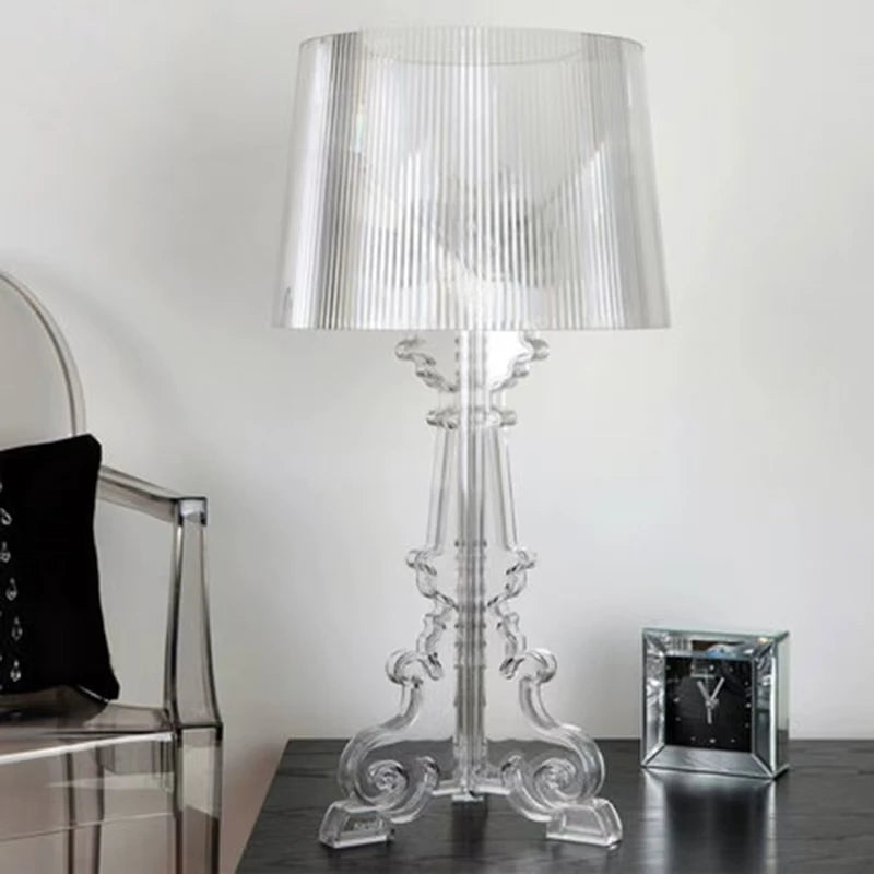 Acrylic Desk Lamp Creative Simplicity for Bedroom study room Personalized Decoration Baroque Ghosting Table Lamps Room Decor