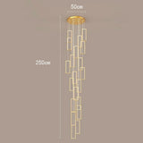 Nordic home decoration, stair chandelier, living room and dining room Pendant lights, ceiling light, indoor lighting