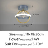 Mini Aisle LED Chandelier For Porch Corridor Hallway Lamps Star Decoration Kitchen Gallery Bedroom Villa Office Indoor Lights