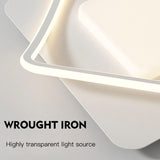 New LED Chandeliers Acrylic Round Lamps for Bedroom Home Decor Study Room Minimalism Indoor Lighting Modern White Ceiling Lights