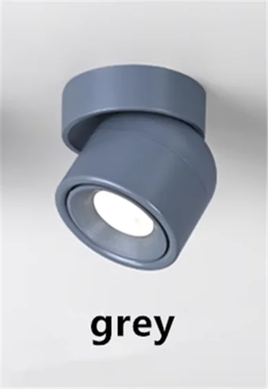 360 ° Rotatable And Foldable LED Downlights Dimmable 7W10W12W15W20W Surface Mounted Ceiling Lamp COB Spotlight AC85V-260V CRI 98