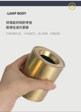 Aisilan Ceilling LED cylinder Downlight Copper brass gold with Honeycomb Anti-glare Design CRI 97 Ceiling spotlight
