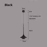 Bedroom Bedside Small Chandelier Modern Simplicity Nordic Table Bar LED Lamp Designer White Black Blue Restaurant Pendant Lights