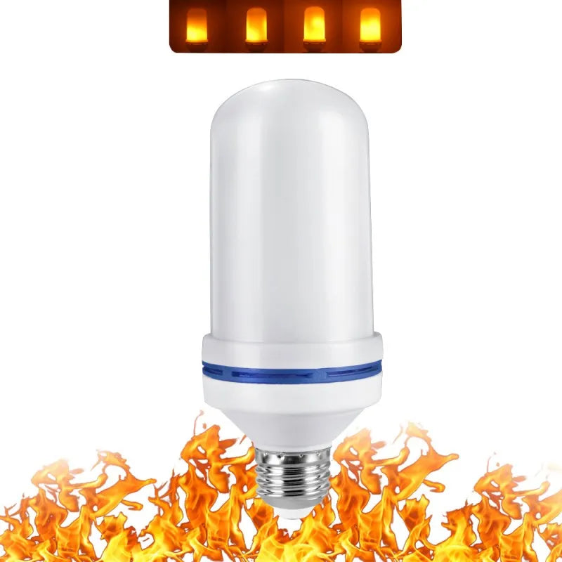 The latest E27 LED flame bulb Fire E14 Corn bulb Flicker LED light Dynamic flame effect 3W 5W 9W 85V-265V for home lighting