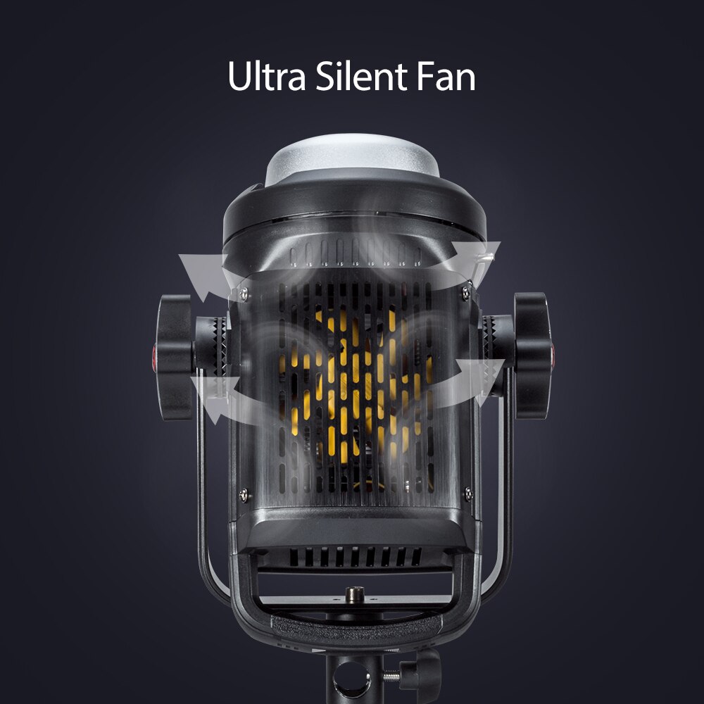  D1200BL Photography LED Lighting Bi-Color 3200-5600K Professional Continuous Output 120W Studio Light with Remote Control