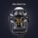  D1200BL Photography LED Lighting Bi-Color 3200-5600K Professional Continuous Output 120W Studio Light with Remote Control