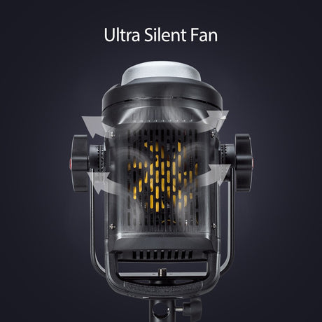  D1200BL Photography LED Lighting Bi-Color 3200-5600K Professional Continuous Output 120W Studio Light with Remote Control