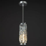 Modern Crystal Pendant Light Appliance Crystal Hanging Lamp for Dining Bar Bedside Crystal Suspension Home decor Fixtures