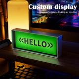 Smart Bluetooth Quantum Clock Night Light APP Control DIY Alarm Clocks Desk Decoration Light For Gaming Room Bedroom Decor