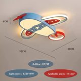 Children's Room Ceiling Chandeliers Cartoon Airplane Lights Minimalist Modern Nursery Little Boy Girl Bedroom Hanging Chandelier