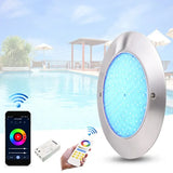 Smart App Wifi Tuya IP68 12V RGB Underwater Waterproof LED SPA Pond Lighting 18W 25W 35W Swimming Pool Lights