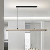 Modern Minimalist Dining Room Chandelier LED Pendant Lamp for Dining Table Restaurant Cafe Bar Office Hanging Lights Long Strip