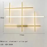 COORDINATES Pendant Light Italy Designer Tube Gold Chandeliers for Kitchen Hotel Staircase Linear scandinavian Pendant lamp