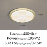 2025 Modern Bedroom Ceiling Lamp LED Chandelier For Living Room Indoor Lighting Fixture Kitchen Lustre Lamp Whole House Lighting