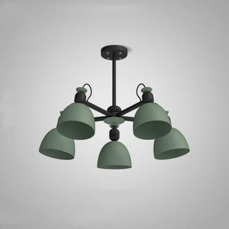 Colorful Pendant Lamp 3/5/6/8 Multi-colored Silicone E27 Art Pendant Lights For Modern Bar Restaurant Bedrooms Shopping Mall