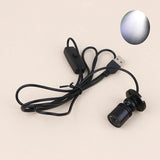 LED USB 5V 3W Led Spot Light Surface Mounted Cabinet Showcase Counter Jewelry Lamp Rotatable Angle Ceiling Mini Spotlight
