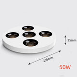 Fashionable ultra-thin 3.5CM surface mounted anti glare full spectrum COB tube lamp, home living room hallway, no opening
