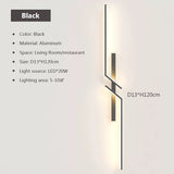 Modern LED Wall Lamp Long Bar Scone Home Decor Living Room Bedroom Minimalist Wall Light Bedside Background Interior Lighting