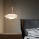 Nordic bedside Pebbles pendant lamp modern Touch Control Oval Pendant Light for hotel hall corridor cafe bar kitchen island lamp
